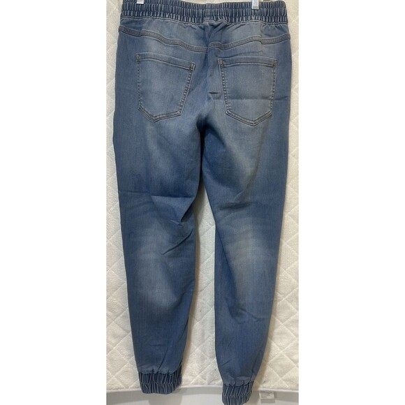 Inc International Concepts Women's Blue Denim Joggers Pants Size 6/28 - Picture 2 of 5